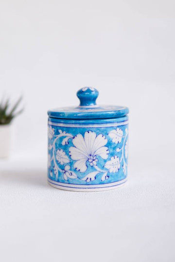 Jaipur Blue Cotton Jar