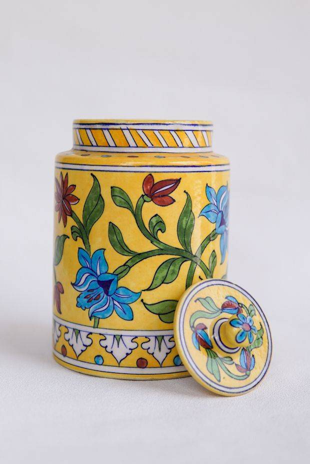 Topaz Ginger Jar ( 8"x 5")