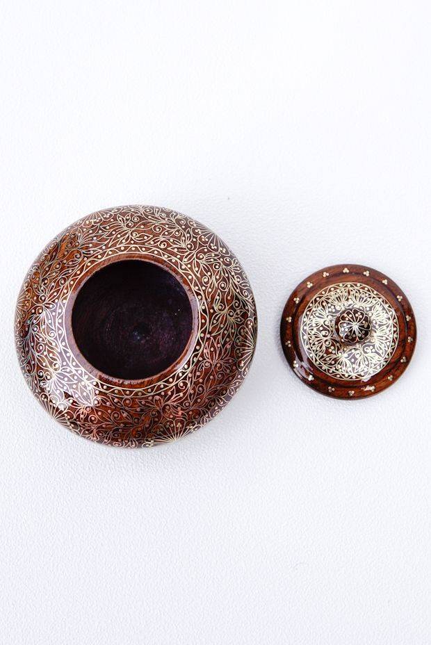 Triune Round Memento Box-( Masterpiece 3.5" x 3.5")