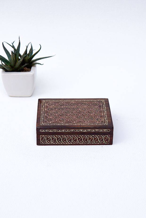 Celestial Trinket Box (5" x 4" x 1")