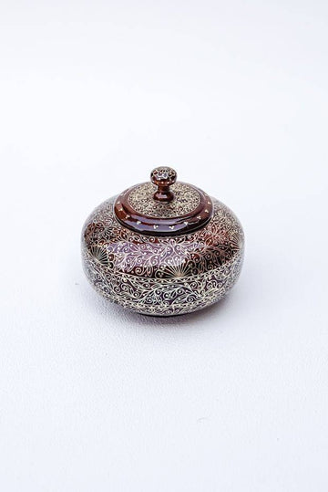 Triune Round Memento Box-( Masterpiece 3.5" x 3.5")