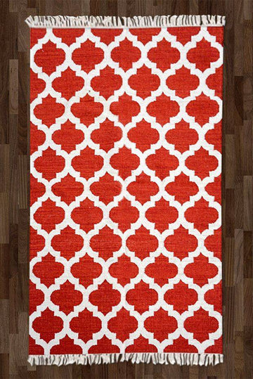 Imperial Mughal Rug - Red ( 5ft x 8ft )