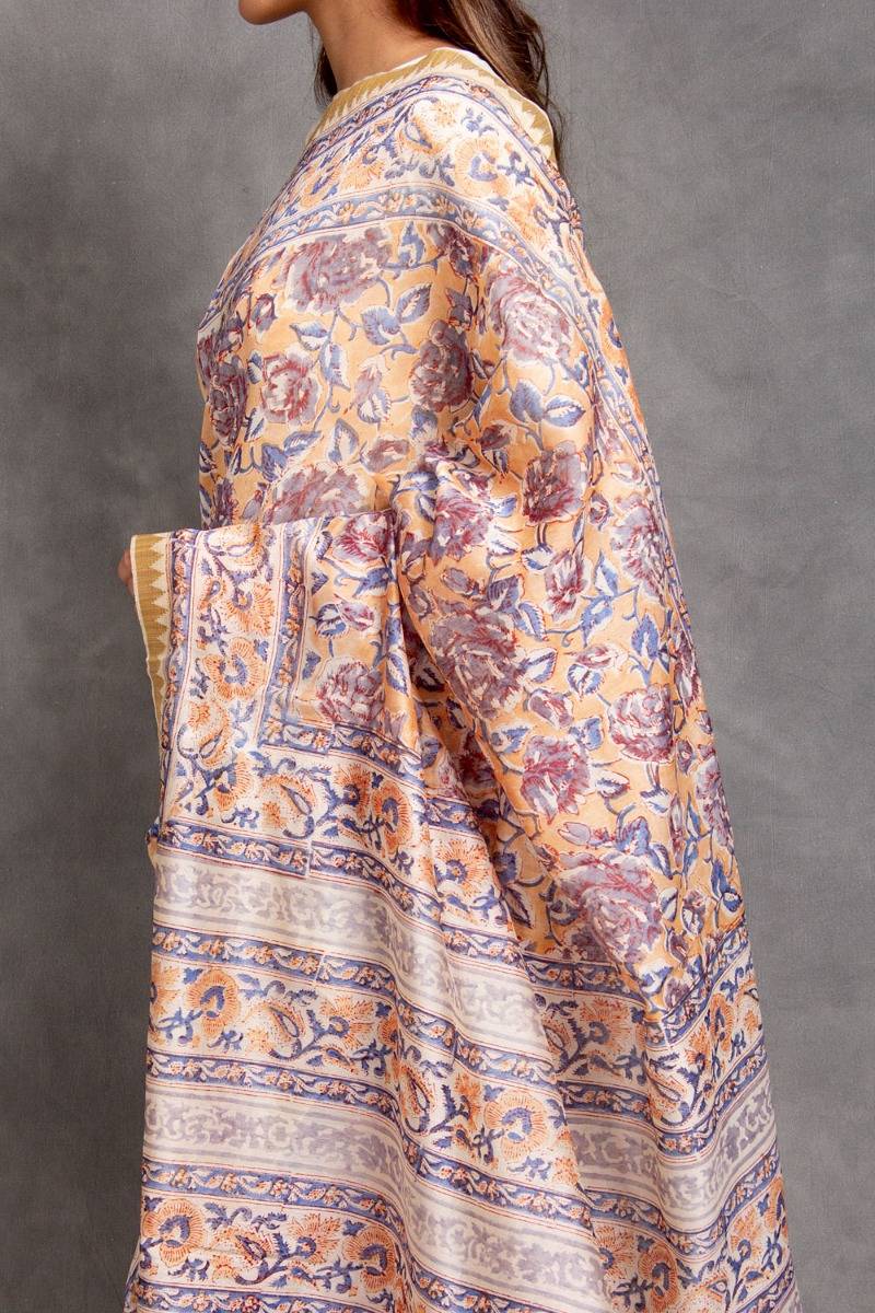 Arnit Chanderi Saree (with Blouse)