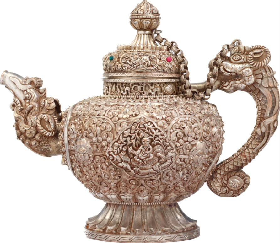Tibetan Buddhist Ritual Kettle