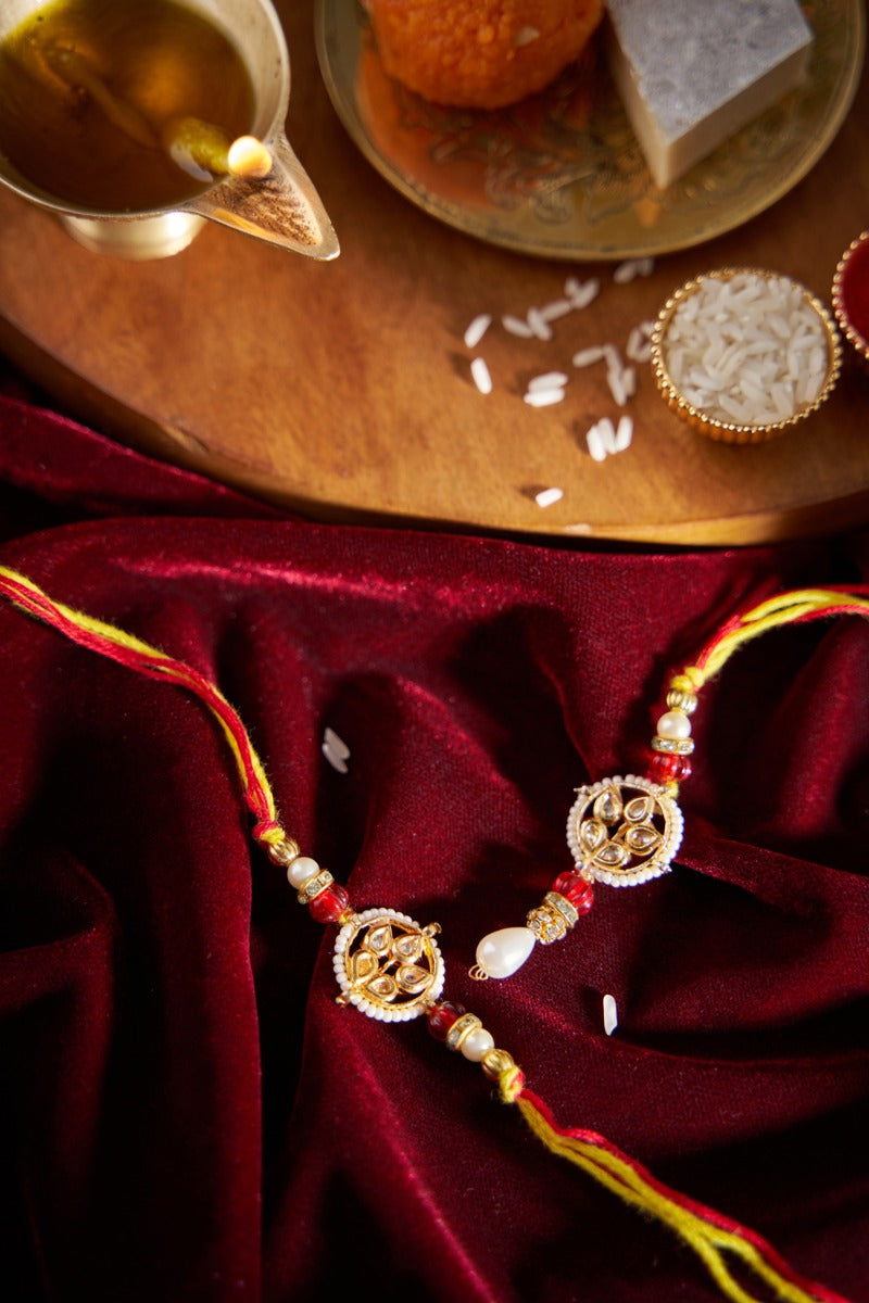 Kundan Phool Bhaiya Bhabhi Rakhi