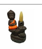 Resin Smokey Buddha